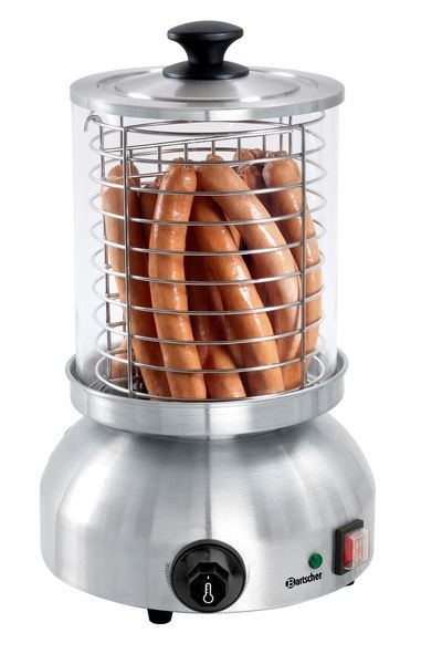 Electric hot-dog machine, 0,8 kW, 280x280x355mm