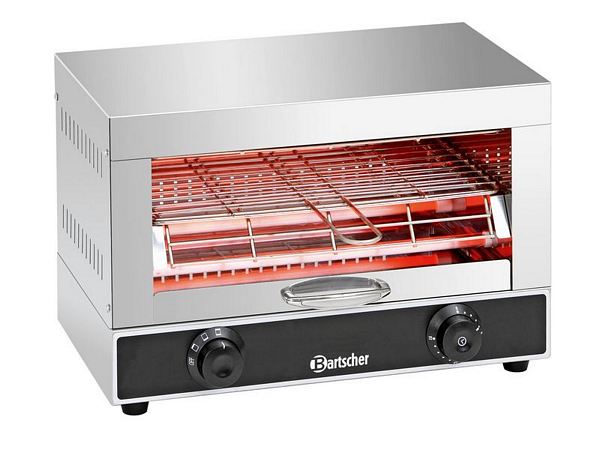 Quartz tube toaster, 1,7 kW, 440x260x290mm