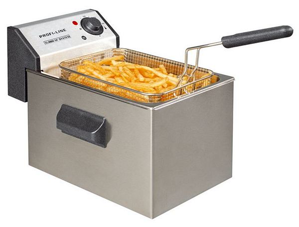 Electric deep fat fryer "Profi-Line", 1 basin, 5 litres, 265x391