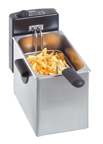 Electric deep fat fryer "MINI II", 1 basin, 4 litres, 200x400x28