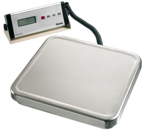 Electronic digital scale, 310x300x50mm