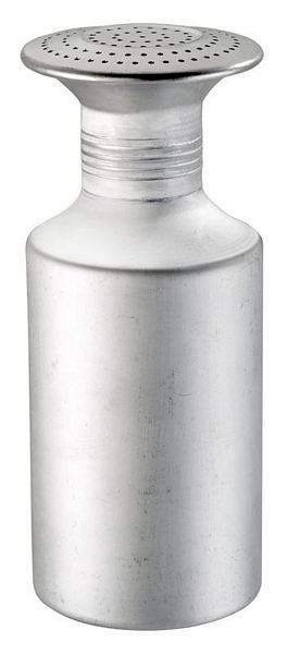 Salt-shaker, 4 pieces, aluminum, with screw cap, Ø 80 mm