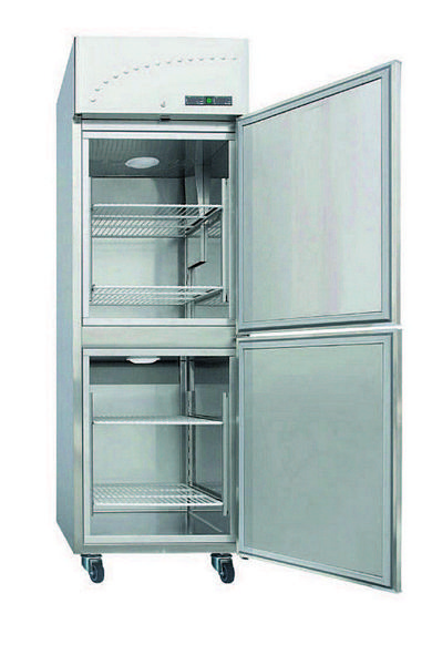 Two-temperature-Refrigerator, 700 liters, GN 2/1, 710x800x2000mm