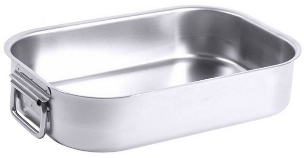 Contacto Roasting Pan, satin polished finish