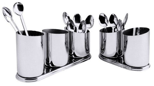 Contacto Spoon Container Set 18/10 stainless steel