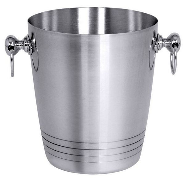 Contacto Champagne Bucket aluminium, outside mirror polished
