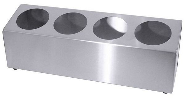 Contacto Cutlery Holder single, 18/0 stainless steel