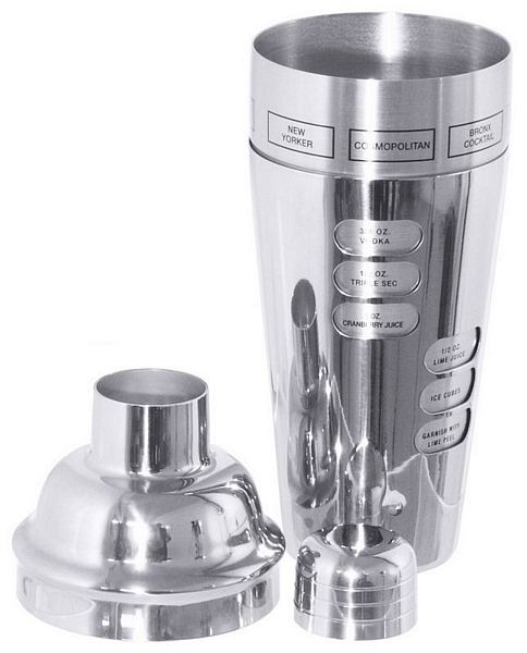 Contacto Cocktail Shaker 18/10 stainless steel