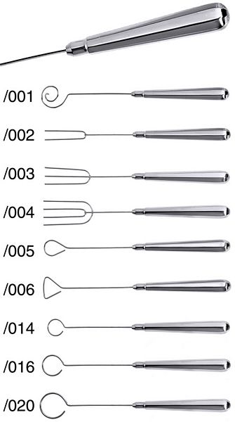 Contacto Dipping Forks, 18/10 stainless steel, mirror polished