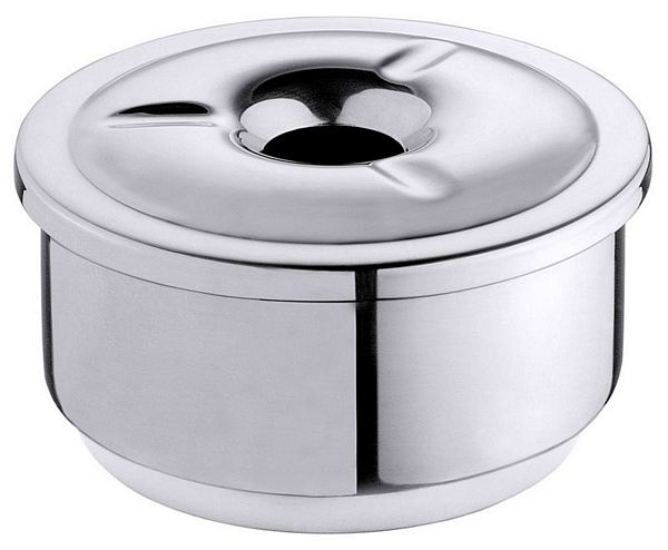 Contacto Ashtray two piece, 18/10 stainless steel