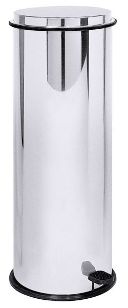 Contacto Pedal Bin 18/0 stainless steel, mirror polished