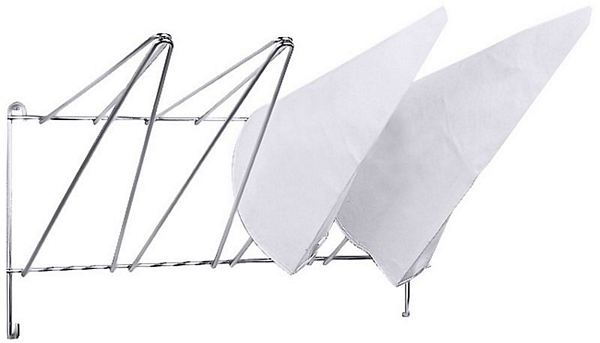 Contacto Wallrack for 4 Piping Bags, 18/10 stainless steel