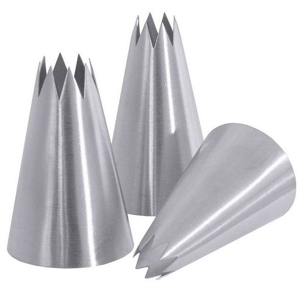 Contacto Star Piping/Pastry Tube, 18/10 stainless steel
