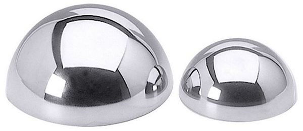 Contacto Hemispherical Mould stainless steel, mirror polished