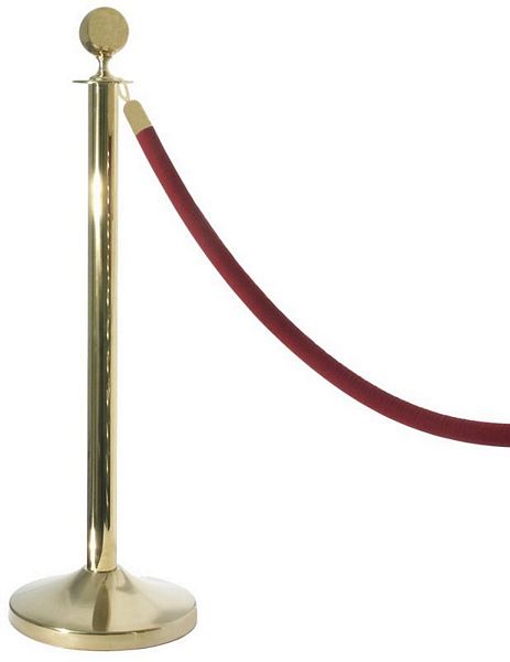 Contacto Rope Barrier, gold gold colour