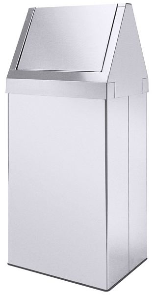 Contacto Swing Top Bin 18/0 stainless steel