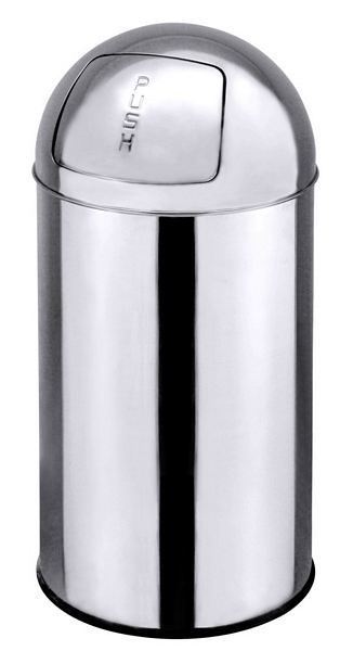Contacto Bullet Bin 18/0 stainless steel, mirror polished