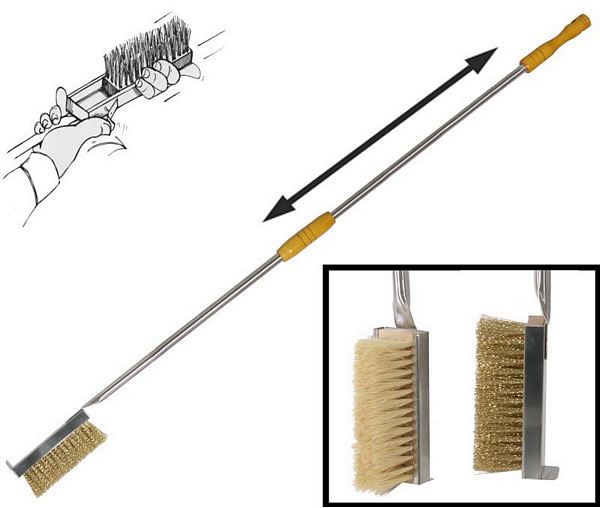 Contacto Pizza Oven Brush 18/10 stainless steel