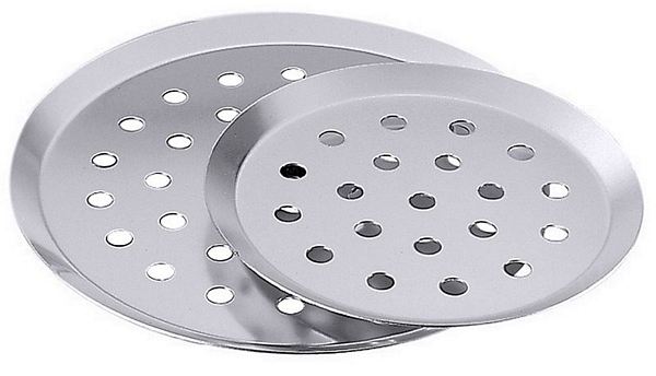 Contacto Perforated Pizza Pan aluminium
