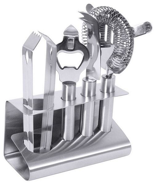 Contacto Cocktail Set 18/10 stainless steel, satin brushed