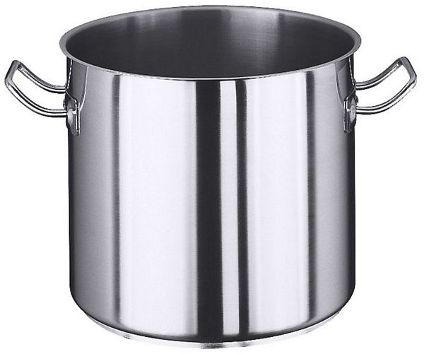 Contacto Cooking pot, satin polished, with grip handles, 7mm san