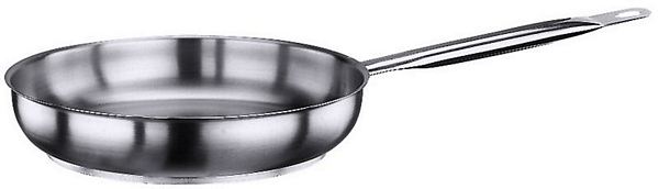 Contacto Frying Pan, satin polished, with hollow handle, 7mm san