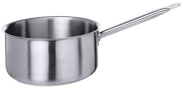 Contacto Cooking pot, satin polished, with hollow handle, 7mm sa