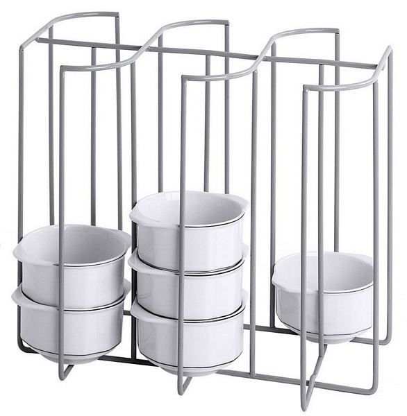 Contacto Soup Bowl Carrier plastic coated steel