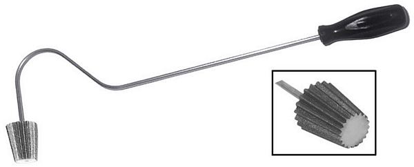 Contacto Fluted Pastry tool raw cast iron