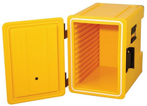 Contacto Insulated, GN 1/1, double walled yellow polypropylene