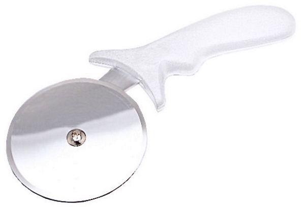 Contacto Pizza Cutter stainless steel wheel, mirror polished fin