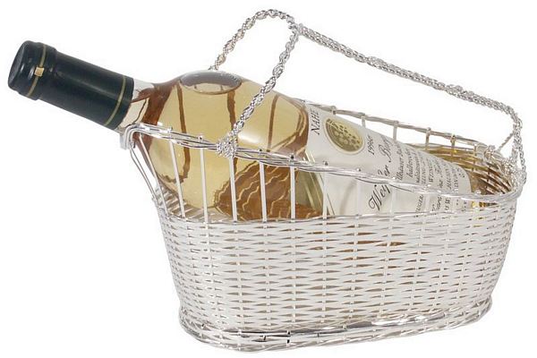 Contacto Wine Basket 0.5 micron silverplated steel