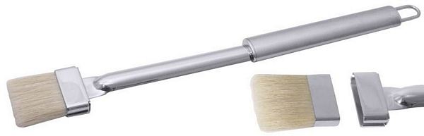 Contacto Barbecue Brush 18/10 stainless steel, mirror polished