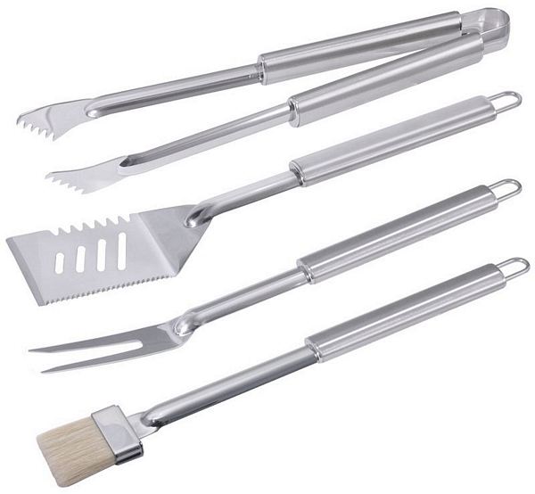 Contacto Barbecue Utensils Set stainless steel, mirror polished