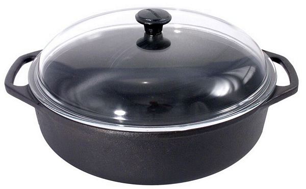 Contacto Frying Pan, with handle, lid, oven safe up to+250°C