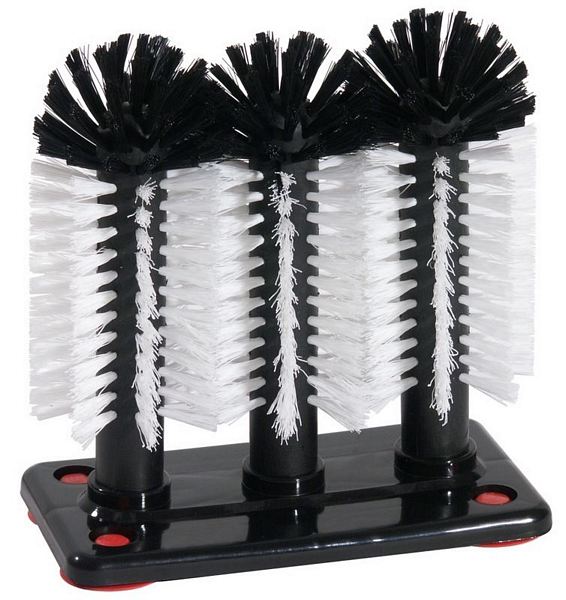 Contacto Glass Washer 3 polypropylene brushes