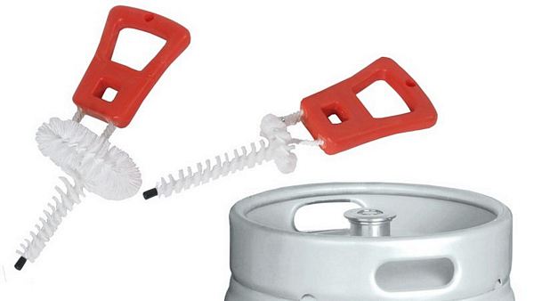 Beer Keg Brush nylon, for flat fitting