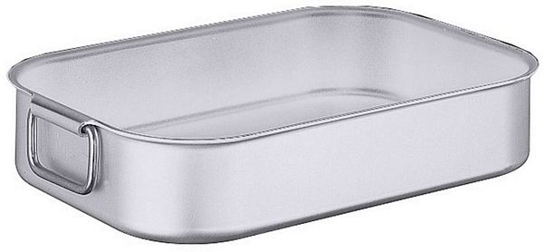 Contacto Roasting Pan aluminium, with 2 drop down handles