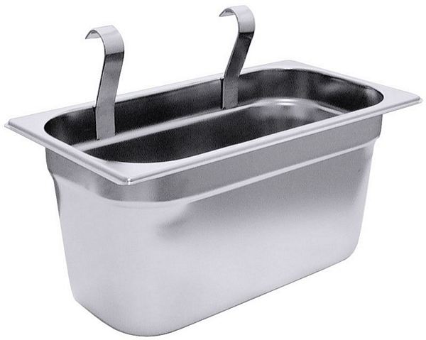 Contacto Cutlery Box 18/10 stainless steel, GN 1/3 size