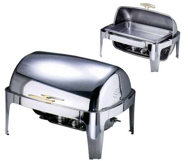 Contacto Roll Top Chafing Dish GN 1/1, with additional electric