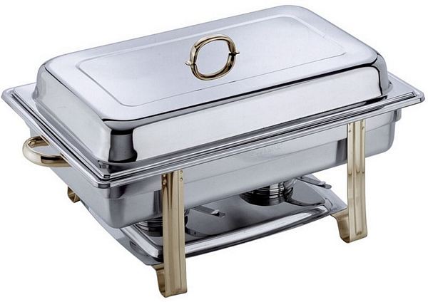 Contacto Chafing Dish GN 1/1, with two burner pots