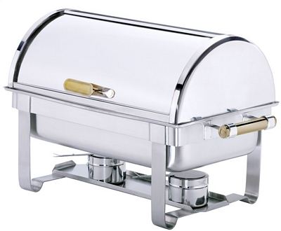 Contacto Roll Top Chafing Dish GN 1/1, with additional electric