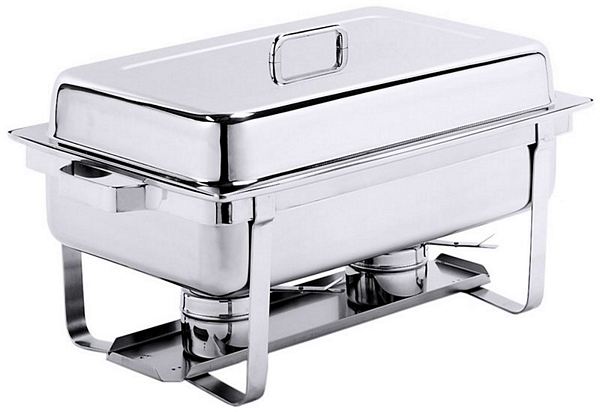Contacto Chafing Dish GN 1/1, with two burner pots