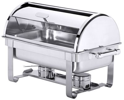 Contacto Roll Top Chafing Dish, GN 1/1, with additional electric