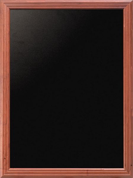 Contacto Menu Board, mahogany black PVC