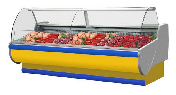Refrigerated counter ALBERTA 2/2.1W-mod/C, 1920x1165x1230+/-10mm
