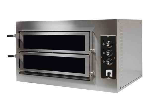 Pizza oven, with glass, for 8 pizzas Ø 25 cm, 920x660x530mm