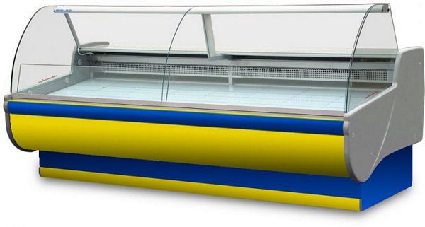 Refrigerated counter ALBERTA 2/1.4W-mod/A, 1290x1165x1230+/-10mm