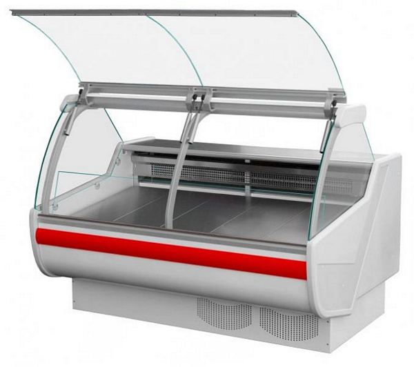 Refrigerated counter ALASKA 2.5W, 2540x1190x1225+/-10mm