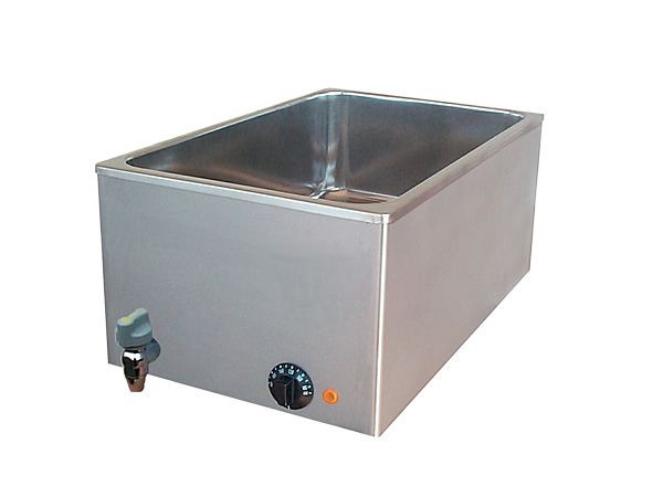 GAM Bainmarie BM1, with drain plug, 230V/1,2 kW, 350x550x230mm